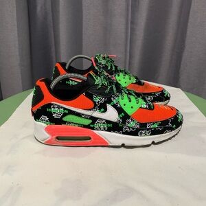 Nike Air Max 90 SE "Worldwide Pack" Katakana Black DA1342-013 Size W10/M8.5